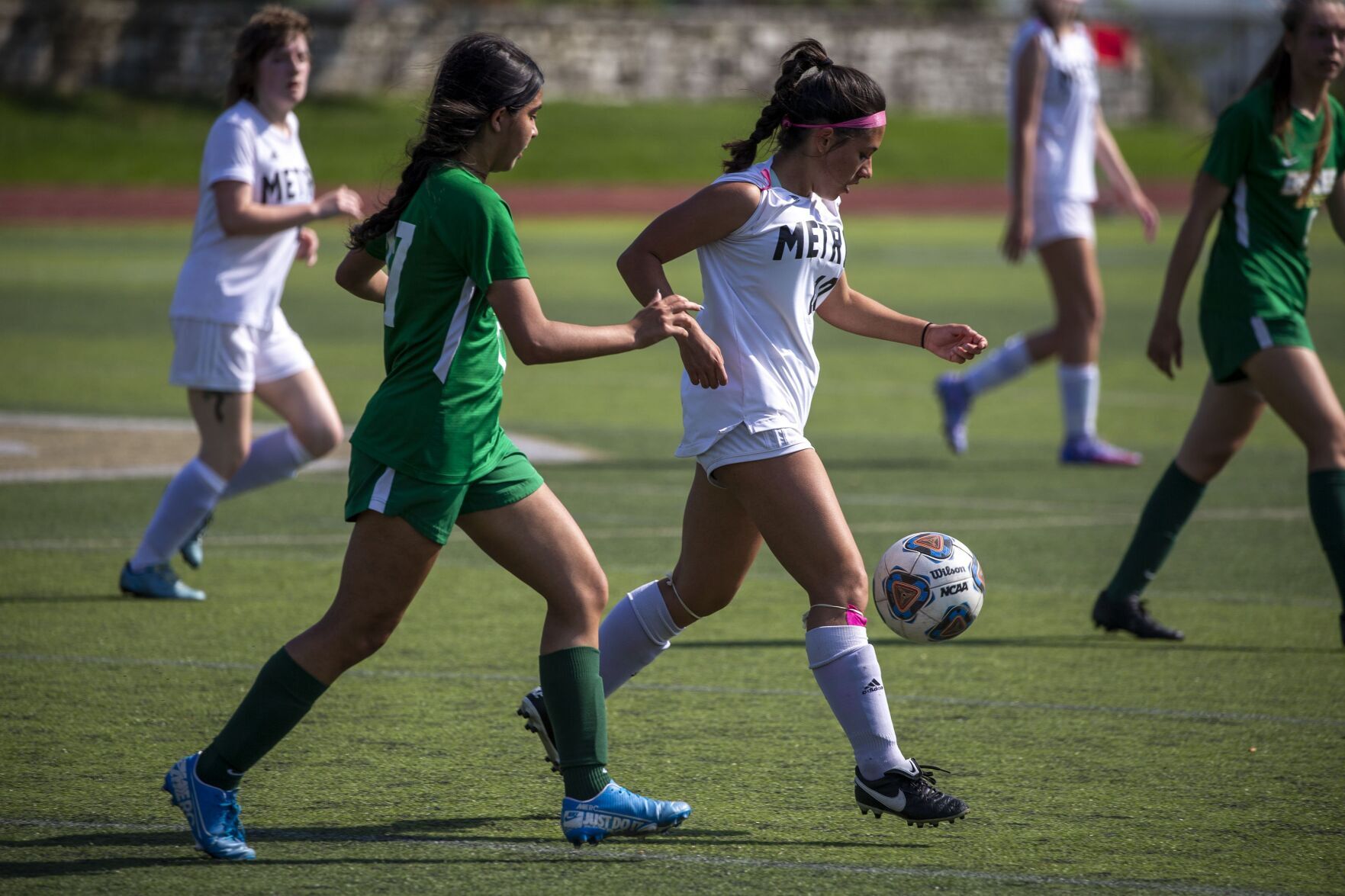 Metro girls soccer plays Bayless